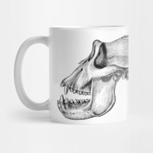 Gorilla Skull Mug